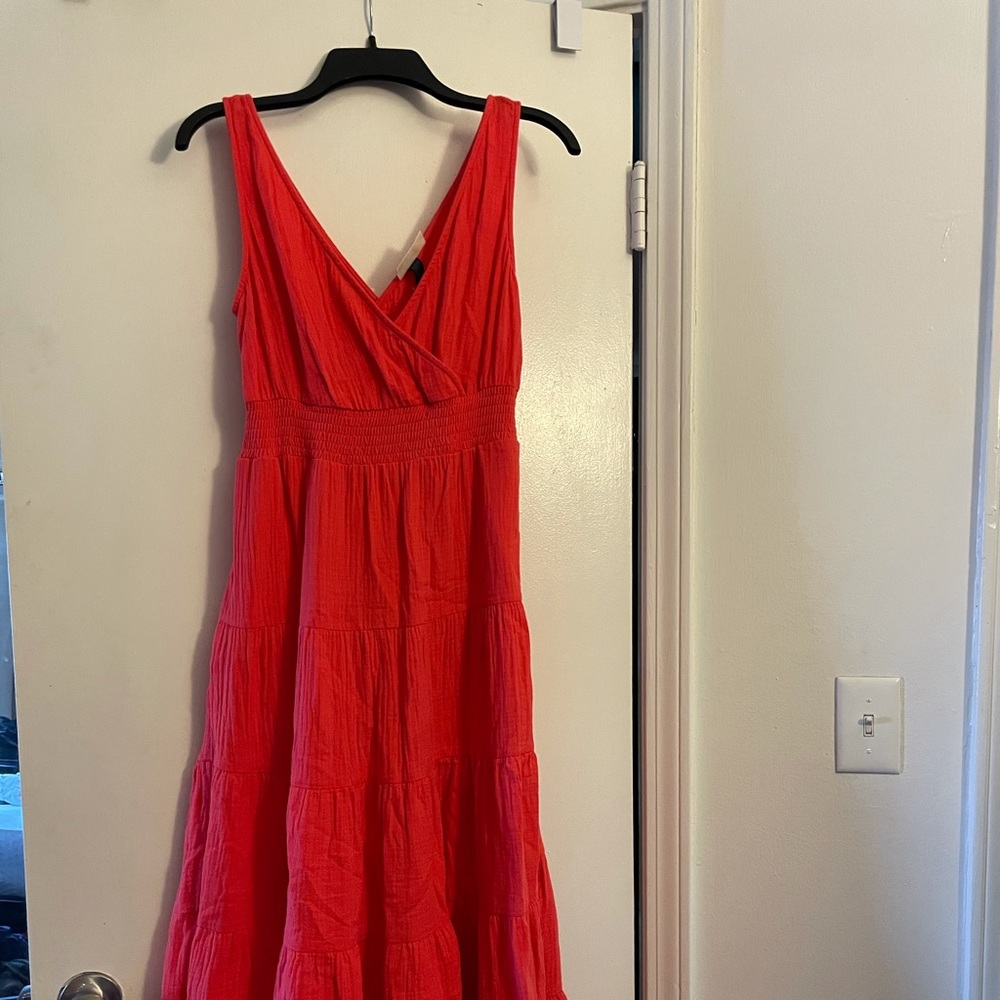 Red dress